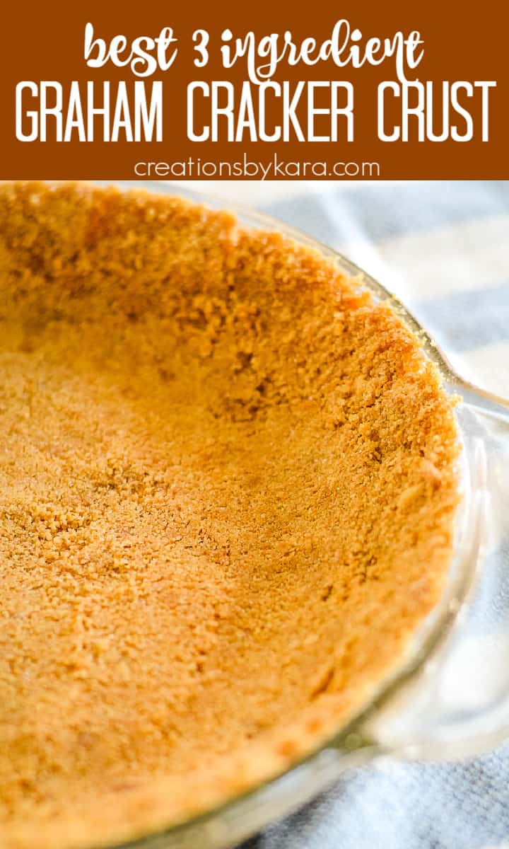 Graham Cracker Pie Crust - Creations by Kara