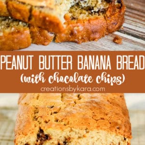 peanut butter banana bread recipe
