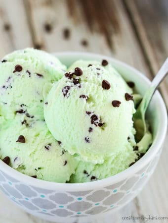 Chocolate Chip Mint Ice Cream Recipe