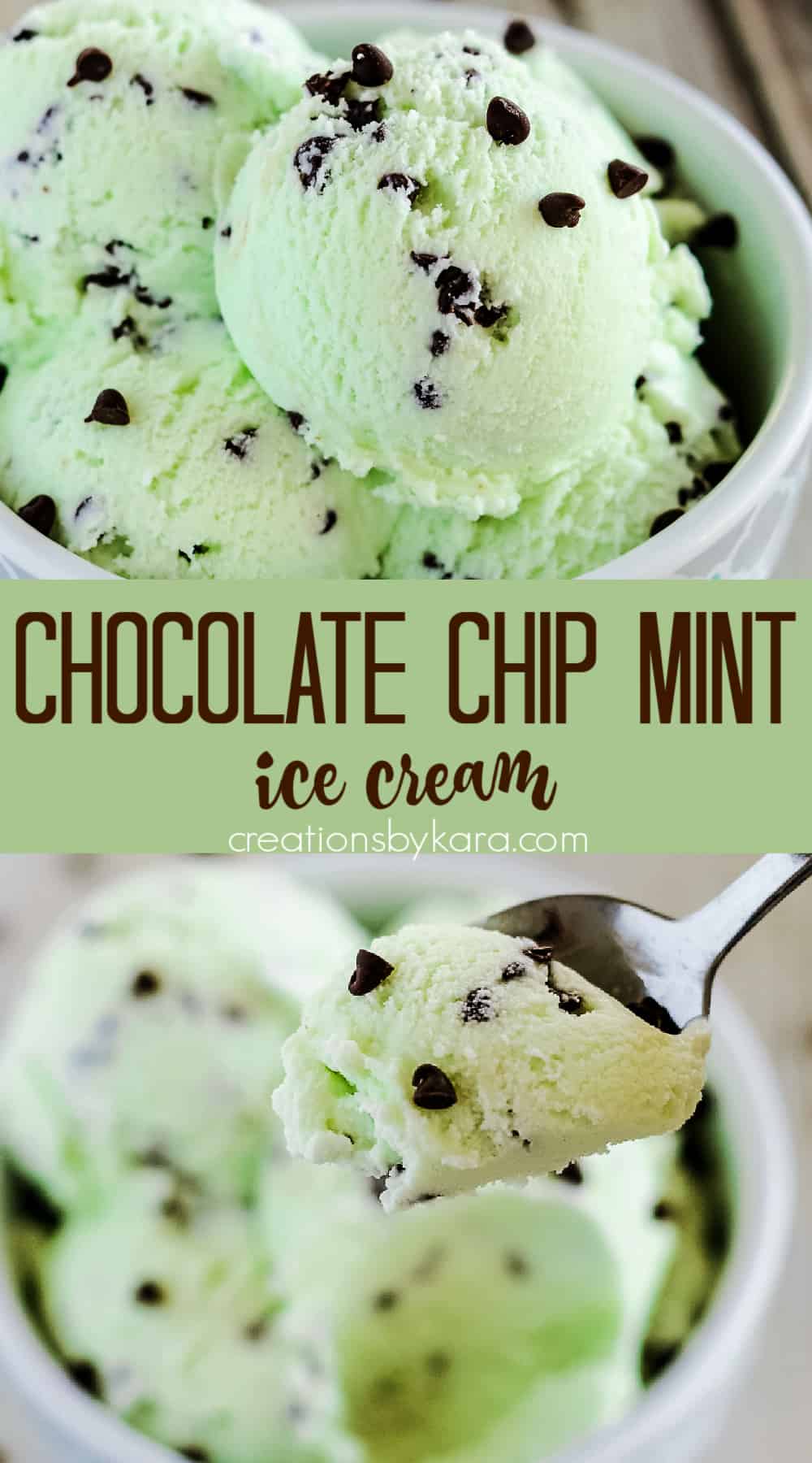 Chocolate Chip Mint Ice Cream Recipe