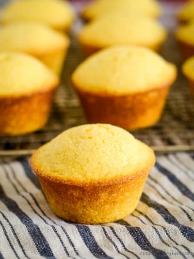 Sweet Cornbread Muffins Recipe - Creations by Kara