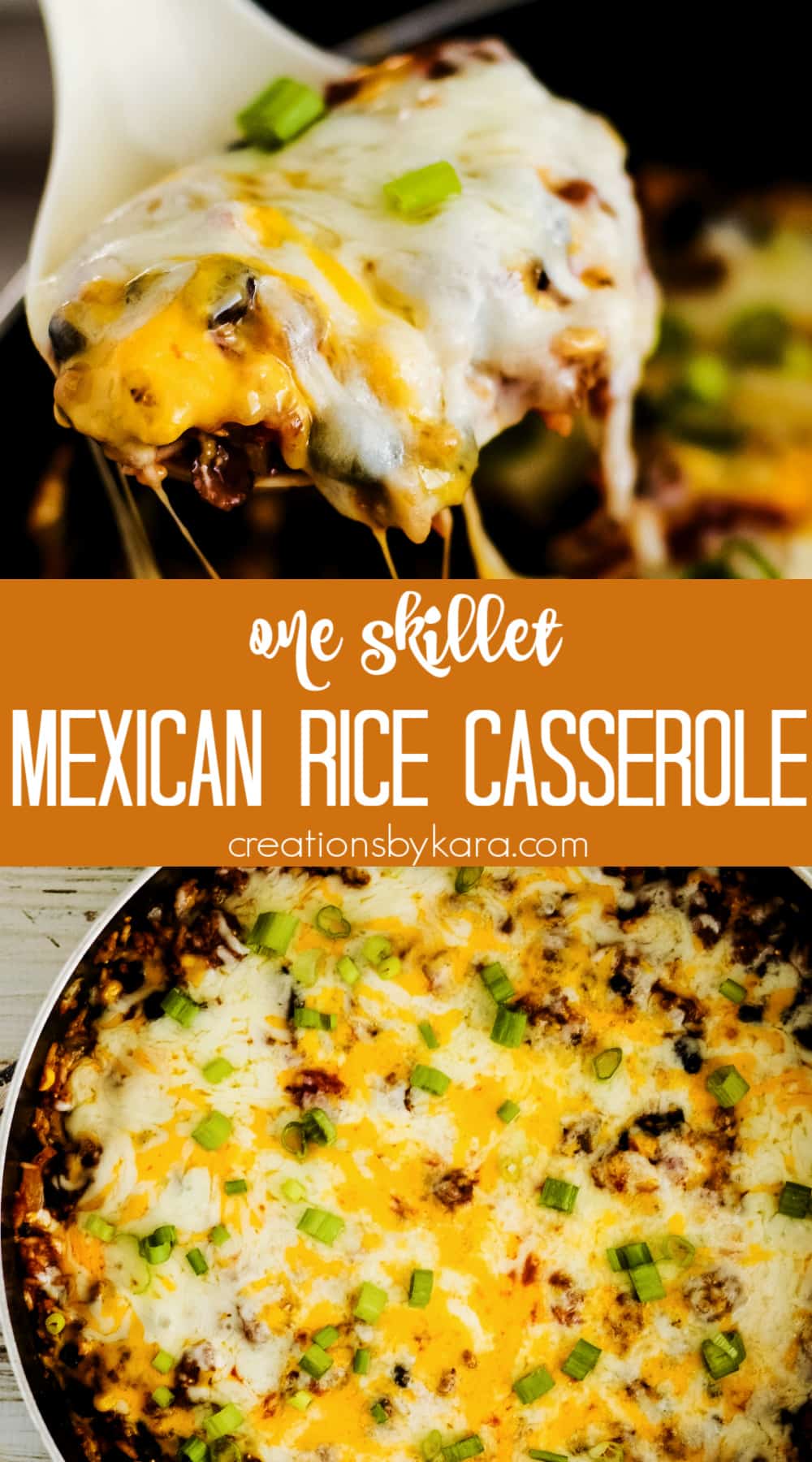 One Pot Mexican Rice Casserole - Creations by Kara