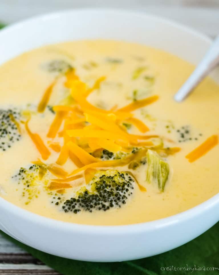 Keto Broccoli Cheese Soup Recipe - Creations By Kara