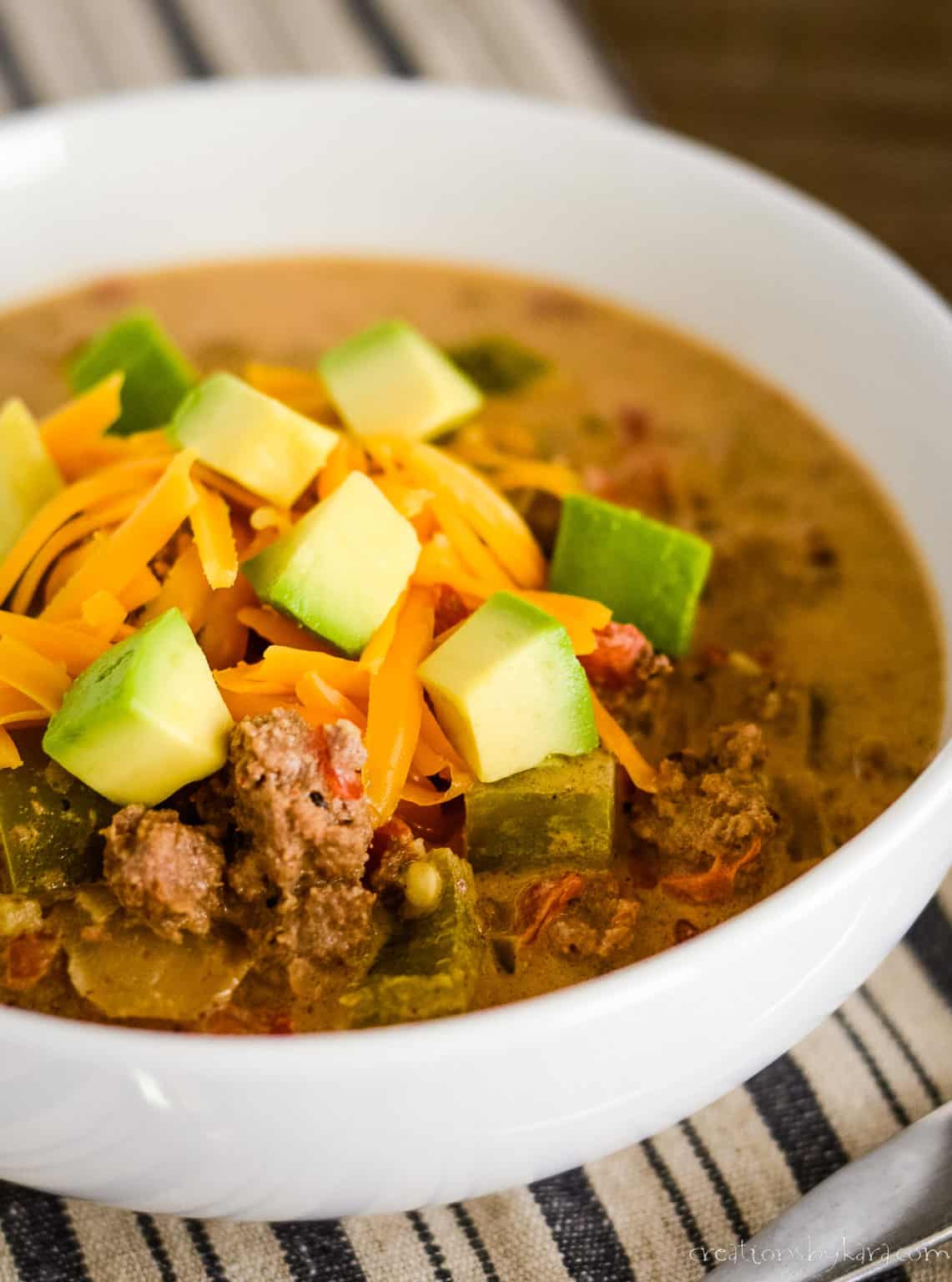 Keto Taco Soup Creations By Kara