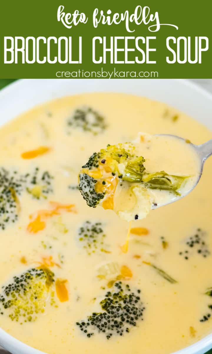 Keto Broccoli Cheese Soup Recipe Creations By Kara   Keto Broccoli Cheddar Soup Recipe 