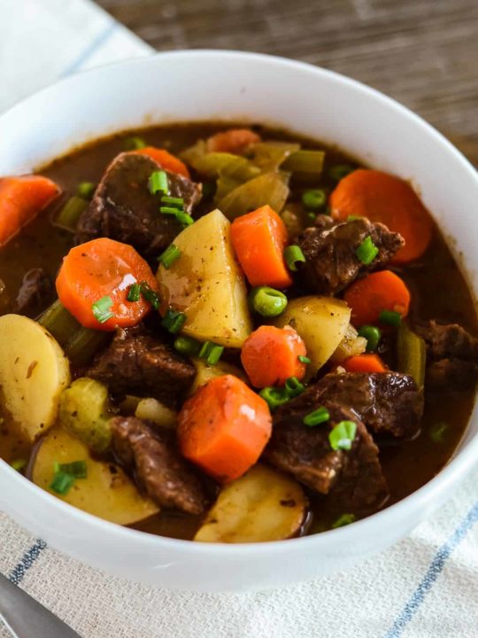 Instant Pot Beef Stew - Savory Nothings