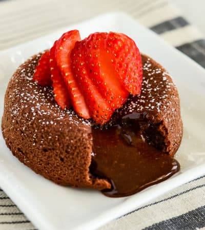 Chocolate Molten Lava Cake Recipe - Creations by Kara