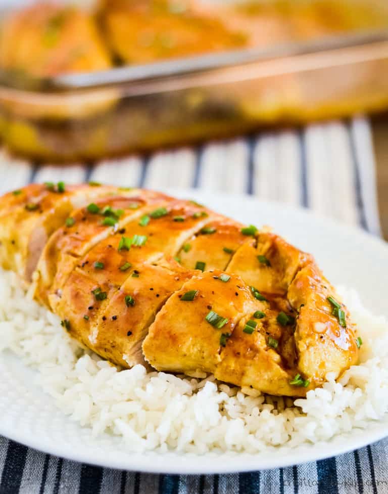 Baked Honey Mustard Chicken Recipe (Easy!) - Creations by Kara