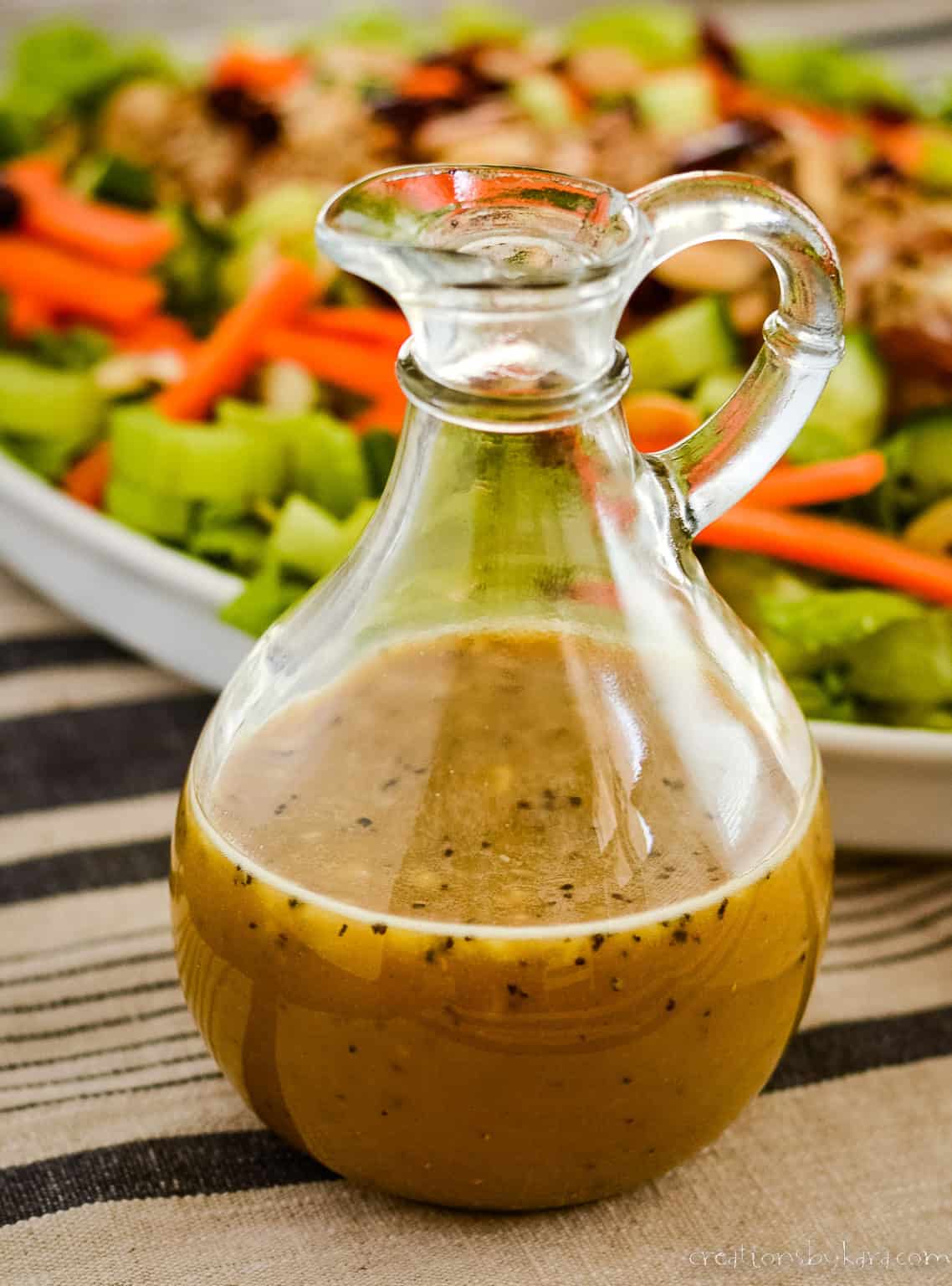 Creamy Honey Mustard Dressing Recipe Creations by Kara