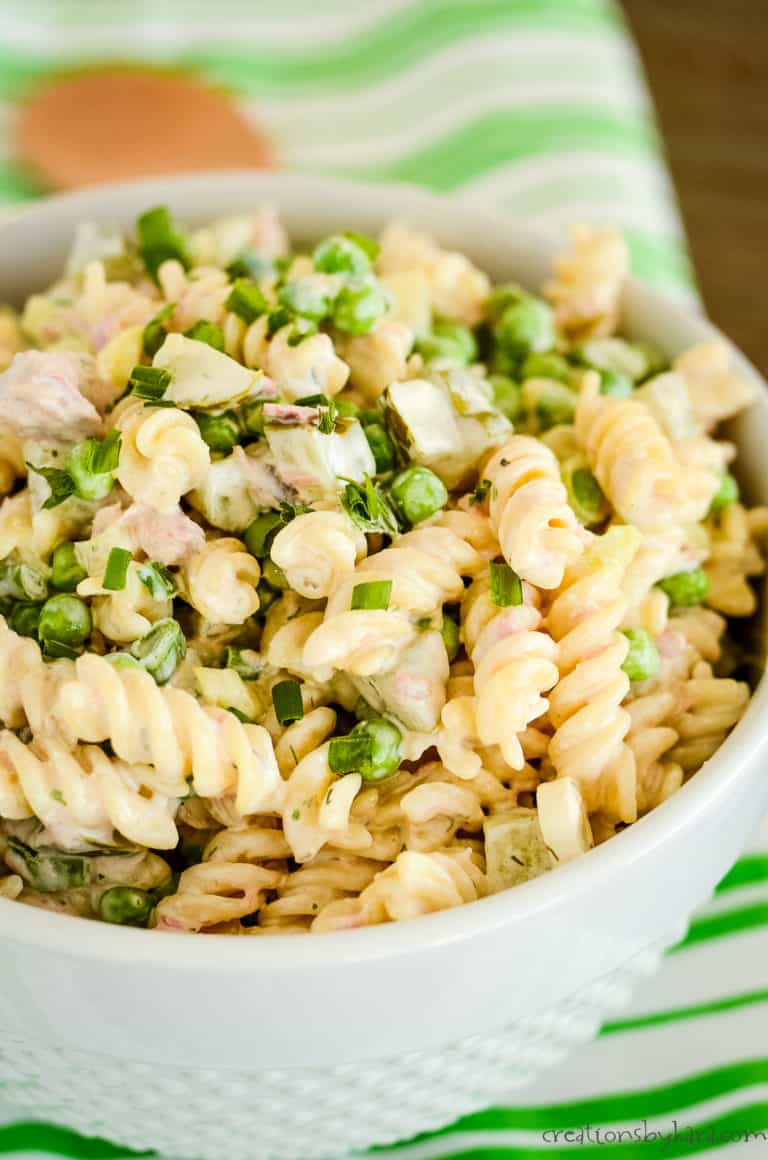 Tuna Macaroni Salad - Creations by Kara