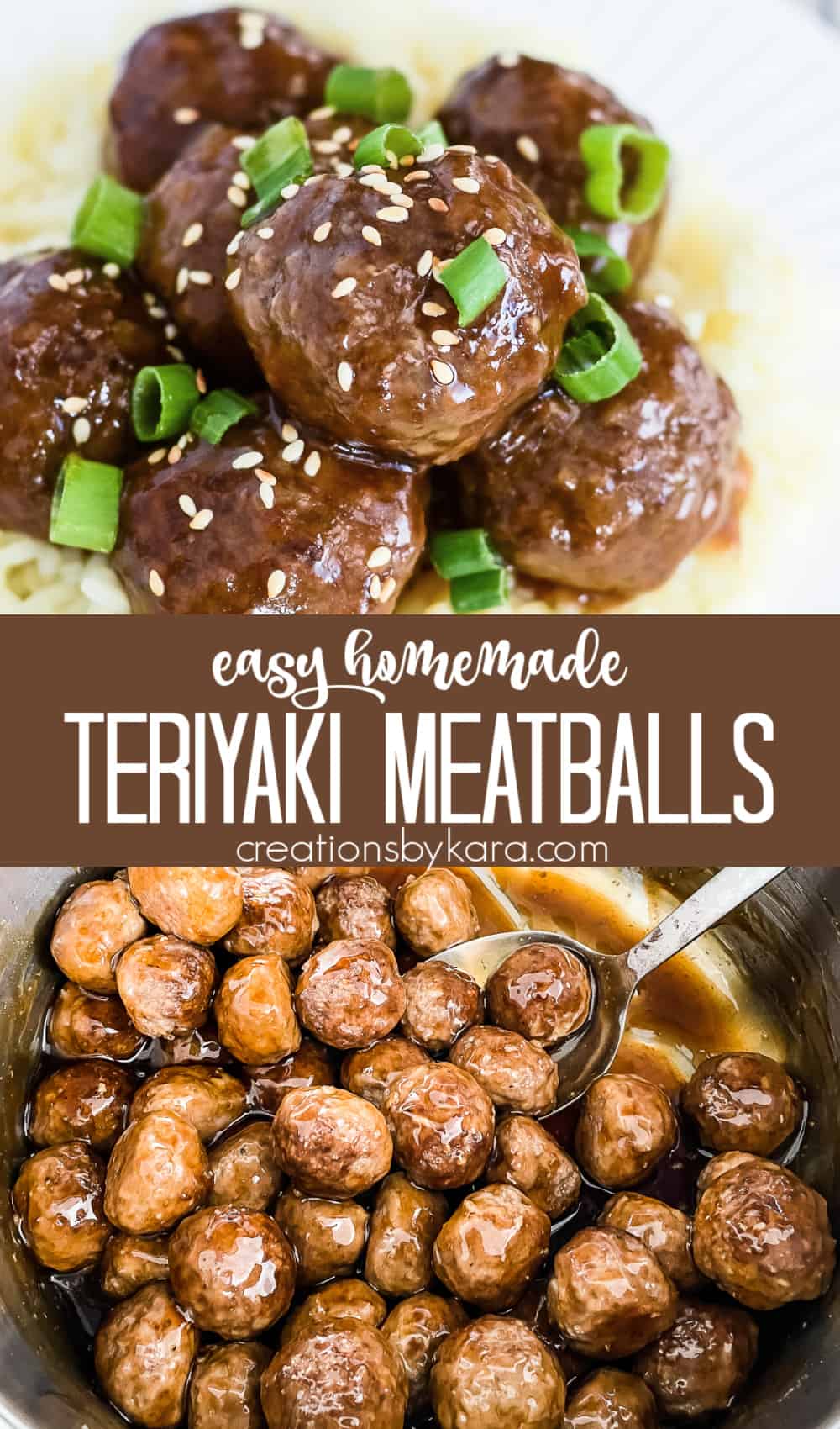 Easy Teriyaki Meatballs (30 Minute Meal!) - Creations by Kara