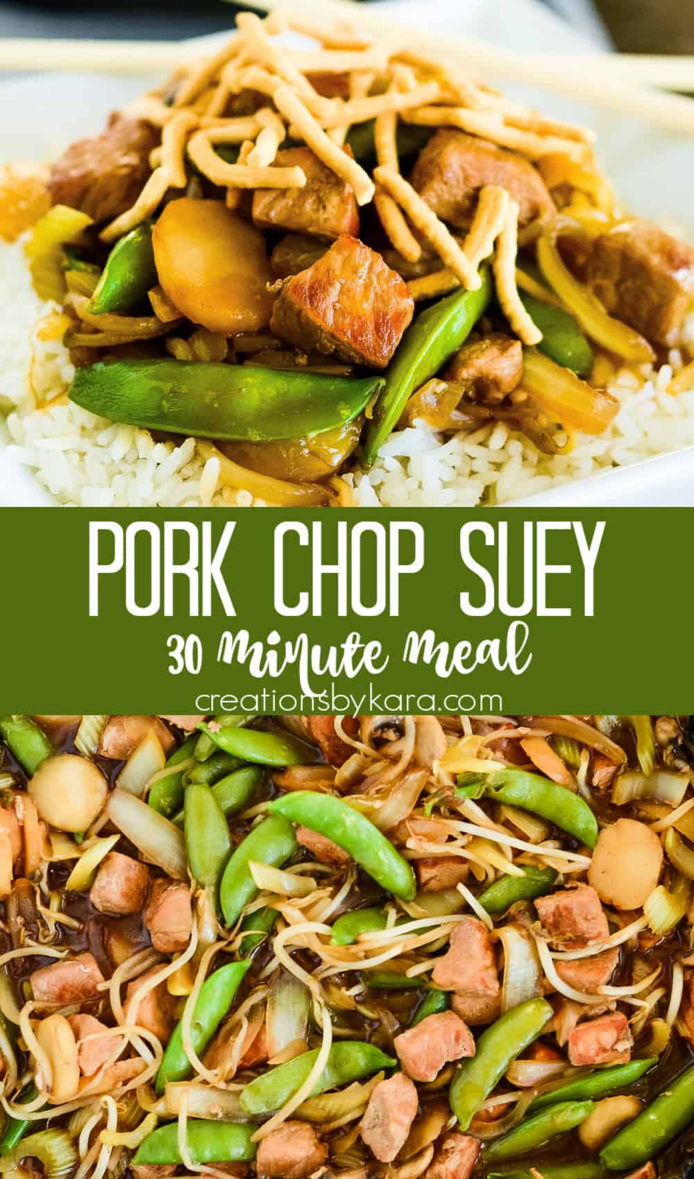 Favorite Pork Chop Suey Recipe (Easy!) - Creations by Kara