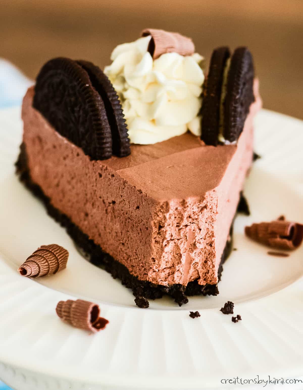 Double Chocolate Mousse Cake - The Scran Line