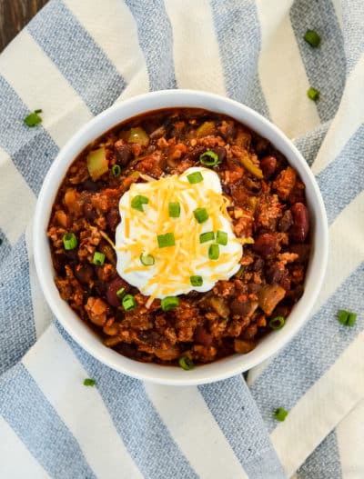 Chili Recipe with Fresh Tomatoes - Creations by Kara