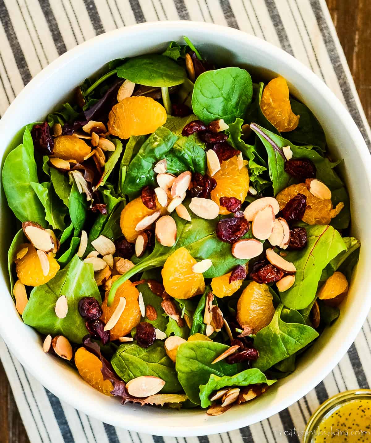 Mandarin Orange Salad Recipe with Citrus Dressing - Creations by Kara