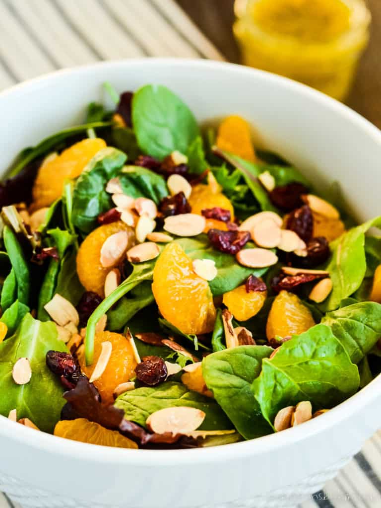 Mandarin Orange Salad Recipe with Citrus Dressing - Creations by Kara