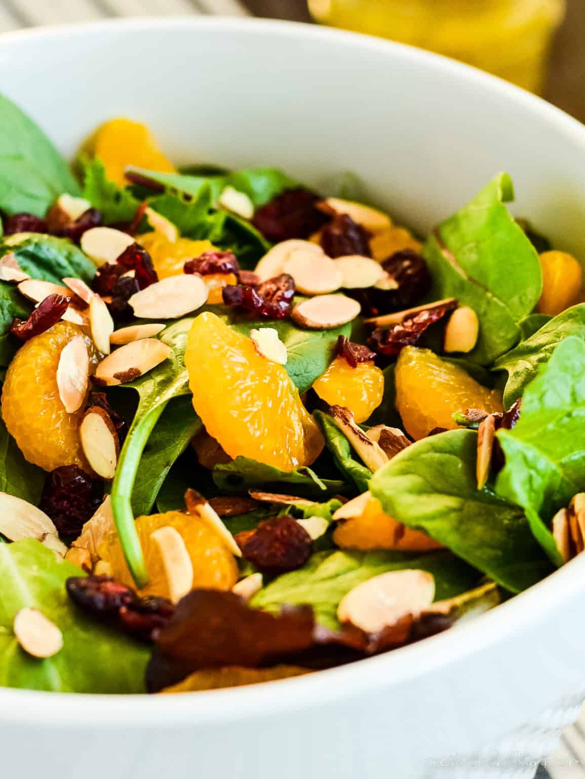 Mandarin Orange Salad Recipe with Citrus Dressing - Creations by Kara