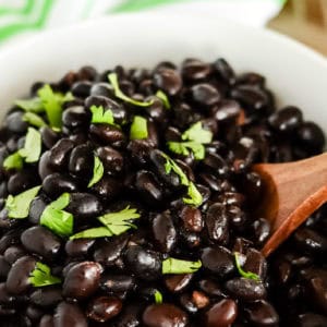 slow cooker mexican black beans recipe collage