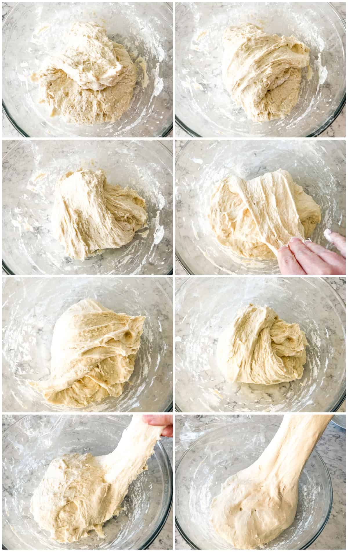 step by step instructions for making overnight sourdough bread recipe