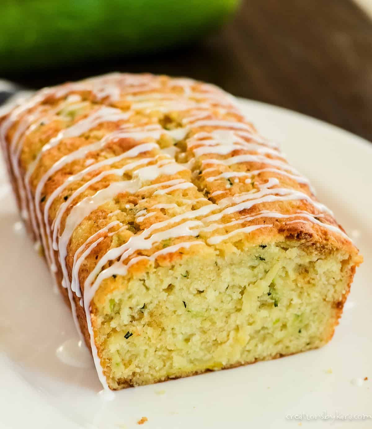 zucchini bread recipe with pineapple glaze