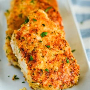 parmesan crusted pork chops