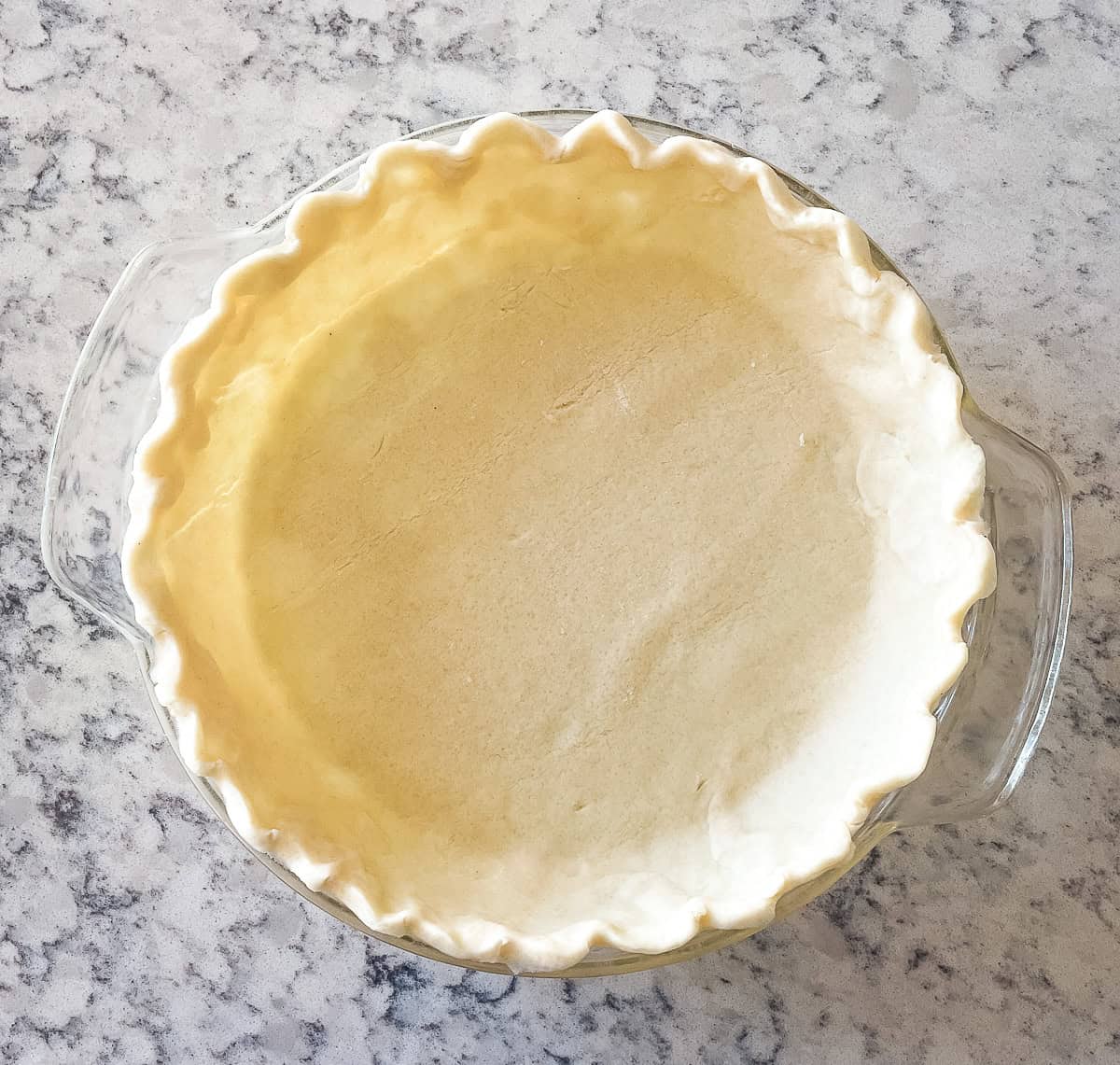 unbaked pastry crust