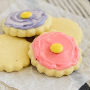 frosted cream cheese sugar cookies