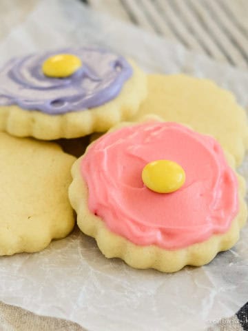 frosted cream cheese sugar cookies