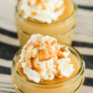 butterscotch pudding recipe collage