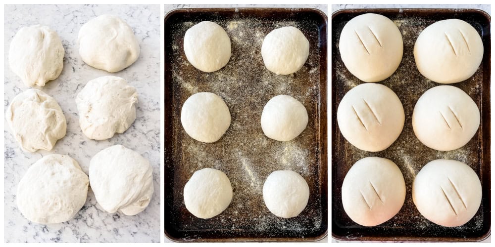 easy bread bowl recipe process shots