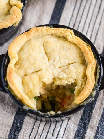 individual chicken pot pies