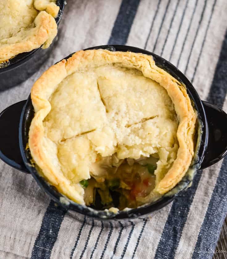 individual chicken pot pies