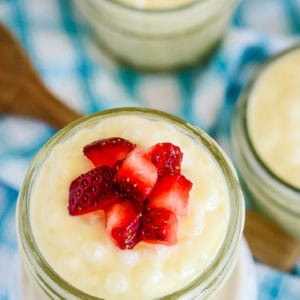 easy pearl tapioca pudding recipe collage