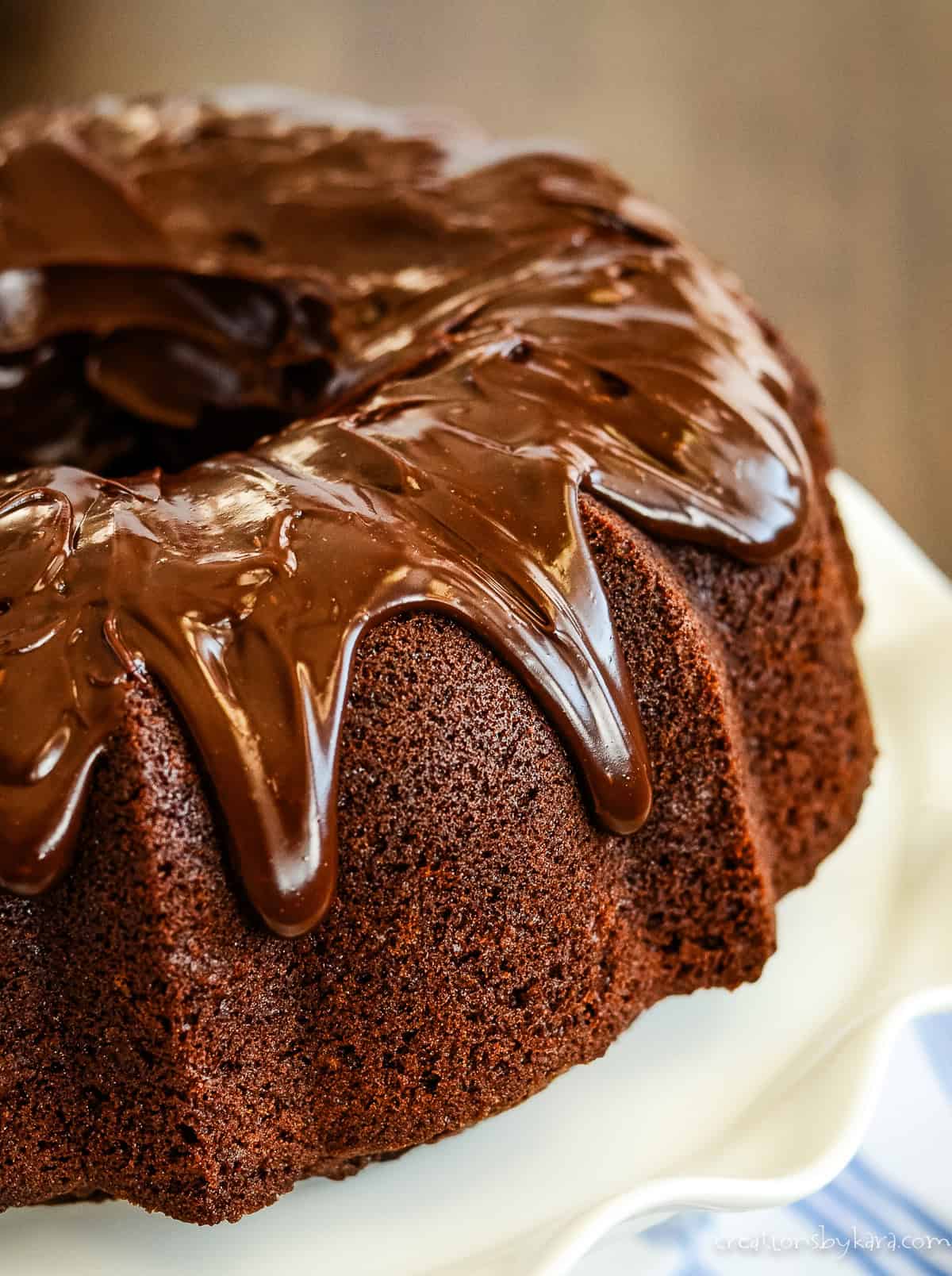 brownie bundt cake