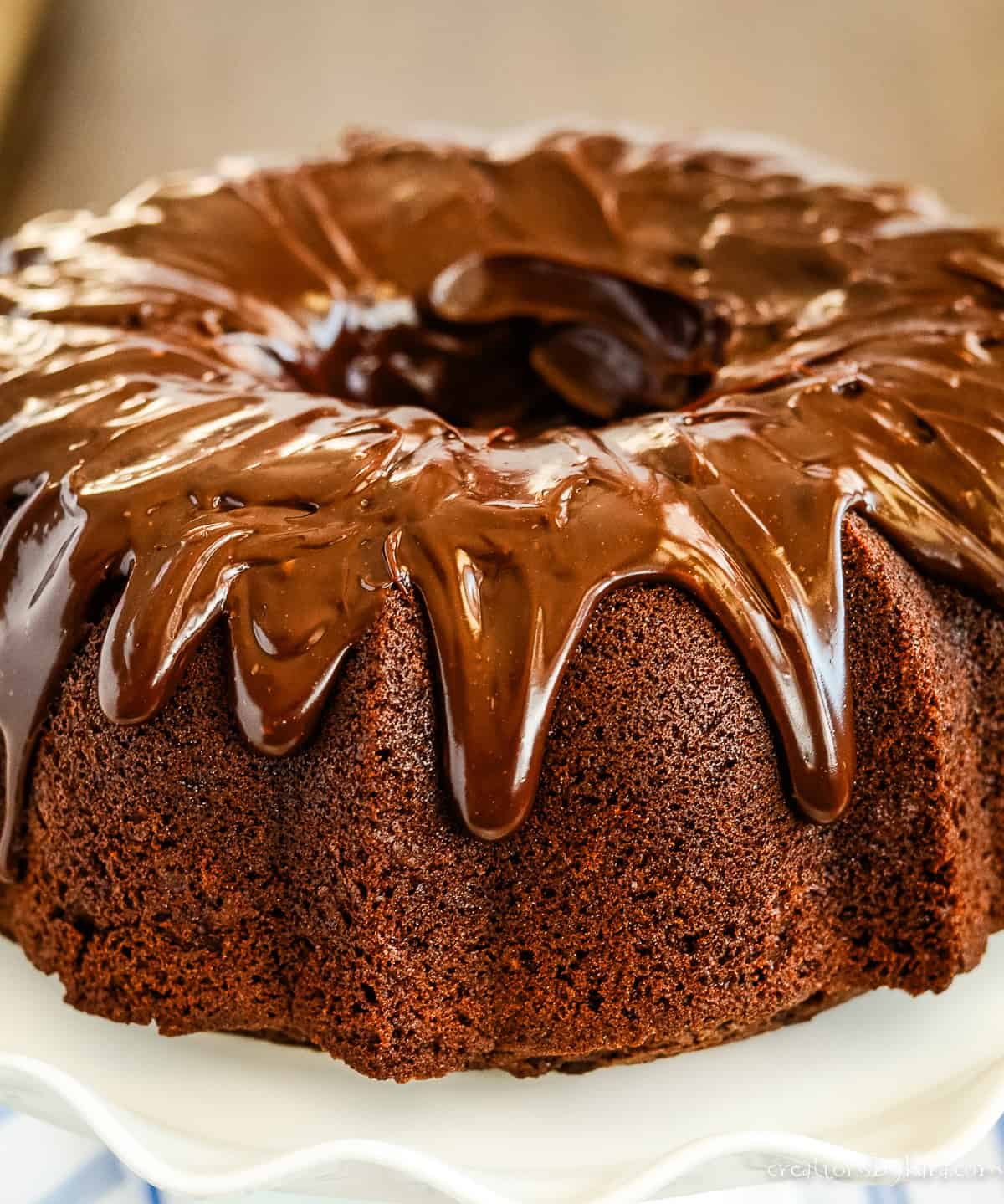 chocolate brownie bundt cake